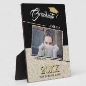 Rustic Modern Afstuderen foto-Afstuderen Fotoplaat (Zijkant)