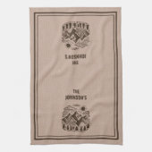 Rustic Modern Bergen Custom Theedoek (Verticaal)
