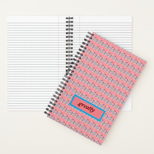 Rustic Modern Bloemendesign  Notitieboek (Binnen)