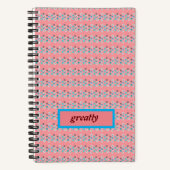 Rustic Modern Bloemendesign  Notitieboek (Voorkant)