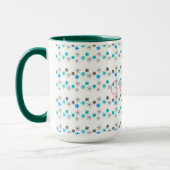 Rustic Modern Bloemmotief Mok (Links)