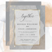 Rustic Modern Earthy Waterverf on Stone Texture Kaart