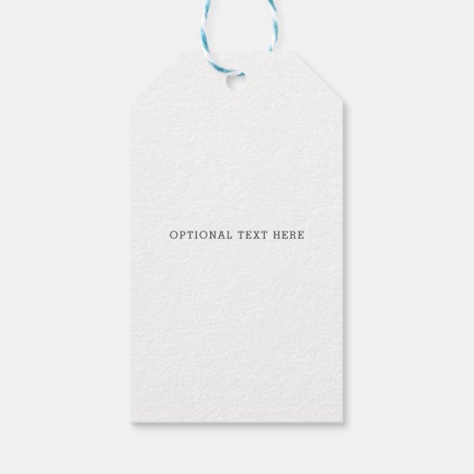 Rustic Modern Geometric Olive Branches Wedding Cadeaulabel (Achterkant)