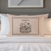 Rustic Modern Mountain Custom Kussensloop