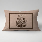 Rustic Modern Mountain Custom Kussensloop