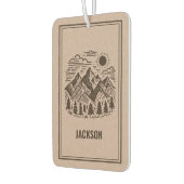 Rustic Modern Mountain Custom  Luchtverfrisser (Links)