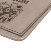 Rustic Modern Mountain Custom Snijplank (Hoek)