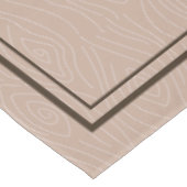 Rustic Modern Mountains Custom Tafelkleed (Gekanteld)