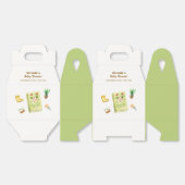 Rustic Modern New Chapter Garden Book Baby shower Bedankdoosjes (Ongevouwen)