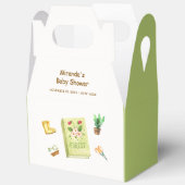 Rustic Modern New Chapter Garden Book Baby shower Bedankdoosjes (Open)