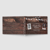 Rustic Modern Senior Photo Custom Afstuderen Gastenboek (Volledig)