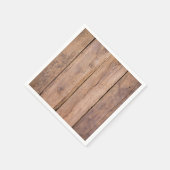 Rustic Modern Sunflower Carriage Baby shower Servet (Hoek)