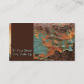 Rustic Modern Visitekaartje (Achterkant)