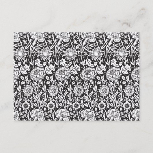 Rustic Modern we doen Kraft Wedding Registry Card Informatiekaartje (Achterkant)