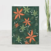 Rustic Moderne kalligrafie Vroege kerstfoto Feestdagen Kaart (Achterkant)