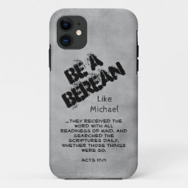 Rustic moet een Bijbelscriptversie in Berean zijn Case-Mate iPhone Case