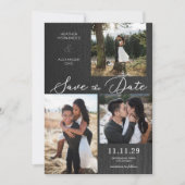 Rustic Moody Foto Save The Date (Voorkant)