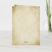 Rustic Moose Vrolijke Kerstvakantie Feestdagen Kaart (Achterkant)