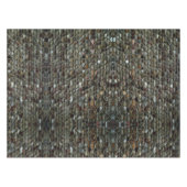 Rustic Mosaic Rocks Pattern Tafelkleed (Voorkant (Horizontaal))