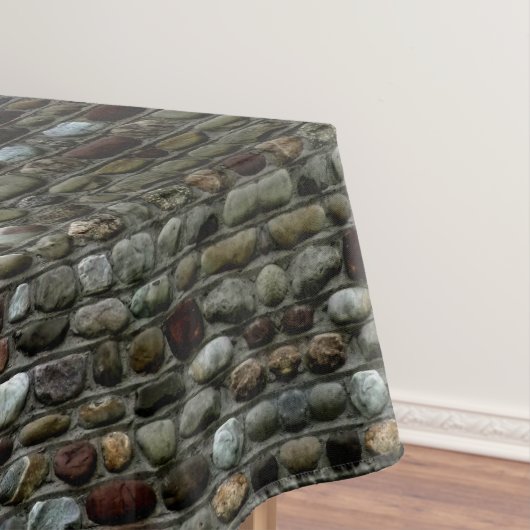 Rustic Mosaic Rocks Pattern Tafelkleed (Voorbeeld)