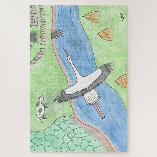 "Rustic motifs" Legpuzzel (Verticaal)