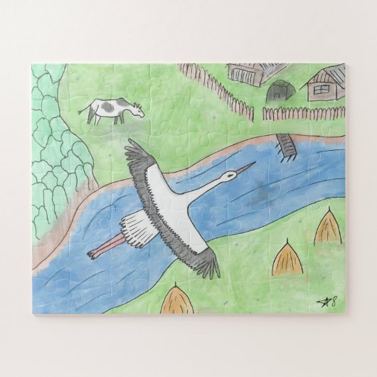 "Rustic motifs" Legpuzzel (Horizontaal)