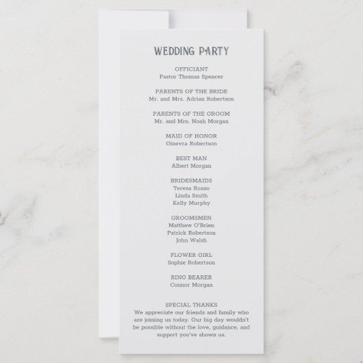 Rustic Mountain Adventure begint met huwelijksprog (Achterkant)