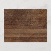 Rustic Mountain Advice voor ouders Kaart invoegen (Achterkant)