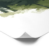 Rustic Mountain Cabin - Wilderness Retreat Wall Ar Poster (Hoek)