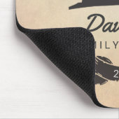 Rustic Mountain Illustration Family Reunion Muismat (Hoek)