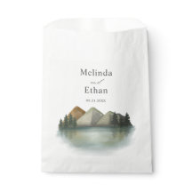 Rustic Mountain & Lake Evergreen Wedding 