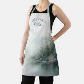 Rustic Mountain Lake Home with Name Schort (Insitu)