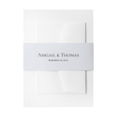 Rustic Mountain Landscape Invitation Belly Band Uitnodigingen Wikkel (Voorkant Voorbeeld)