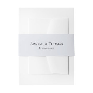 Rustic Mountain Landscape Invitation Belly Band Uitnodigingen Wikkel