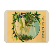 Rustic Mountain Scene Magneet (Horizontaal)