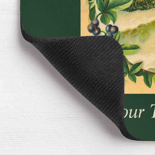 Rustic Mountain Scene Muismat (Hoek)