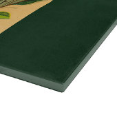 Rustic Mountain Scene Snijplank (Hoek)