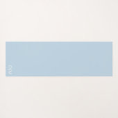 Rustic Mountain Trees Modern Trendy Waterverf Yogamat (Achterkant (horizontaal))