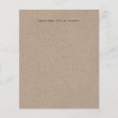 Rustic Mountain Wedding Lake Forest Wedding Invite (Achterkant)