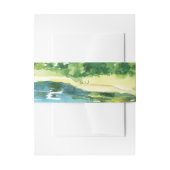 Rustic Mountain Wedding Uitnodigingen Wikkel (Voorkant Voorbeeld)