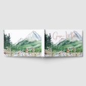 Rustic Mountain Wildflower | Boho Wedding Gastenboek (Volledig)