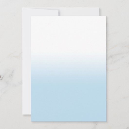 Rustic Mountain Zipline Wedding Invitation Kaart (Achterkant)