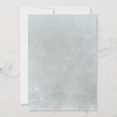 Rustic Mountains Snow Lake Painting Vrijgezellenfe Kaart (Achterkant)