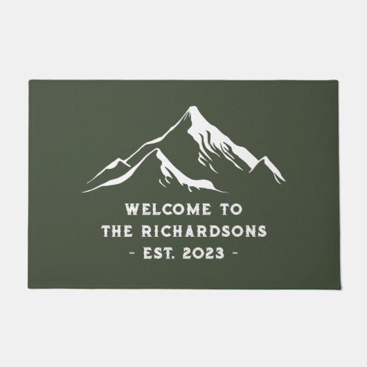 Rustic Mountains Specialized Familienaam Lake Deurmat (Voorkant)