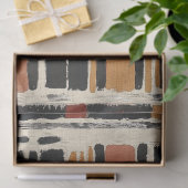 Rustic Mudcloth Geometric Pattern (1) Tissuepapier (Geschenk)