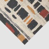 Rustic Mudcloth Geometric Pattern (1) Tissuepapier (Detail)
