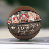 Rustic MVP Photo Collage Keespake Basketbal