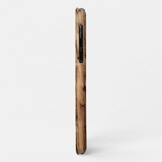 Rustic namaak houten iPhone hoes (Achterkant/links)