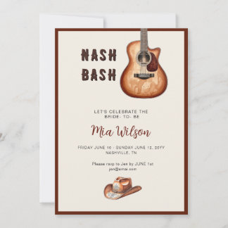 Rustic Nash Bash Bachelorette Weekend  Kaart