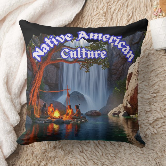   Rustic Native American Culture Kussen (Deken)